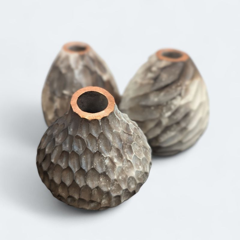 Carved Mini Vessels