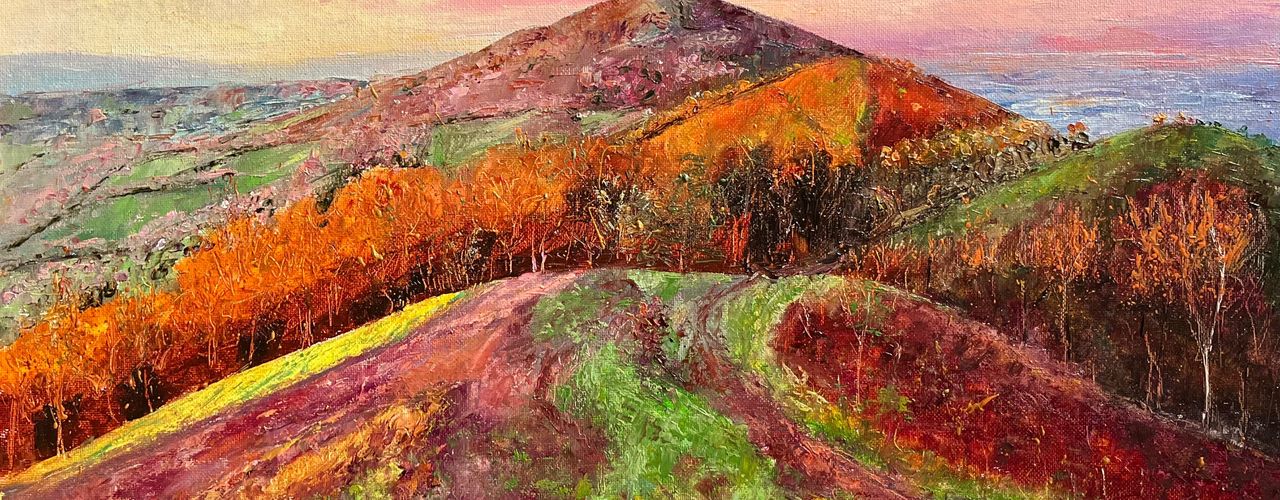 Winter Sun, Malverns