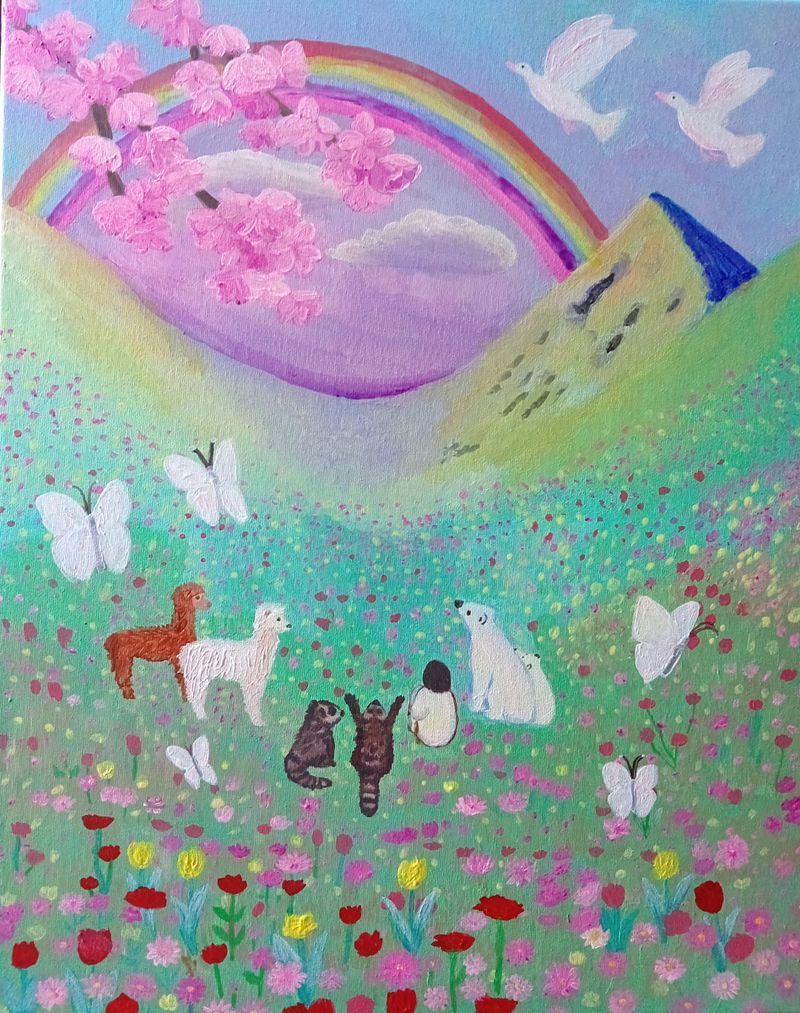 Over the glorious hills