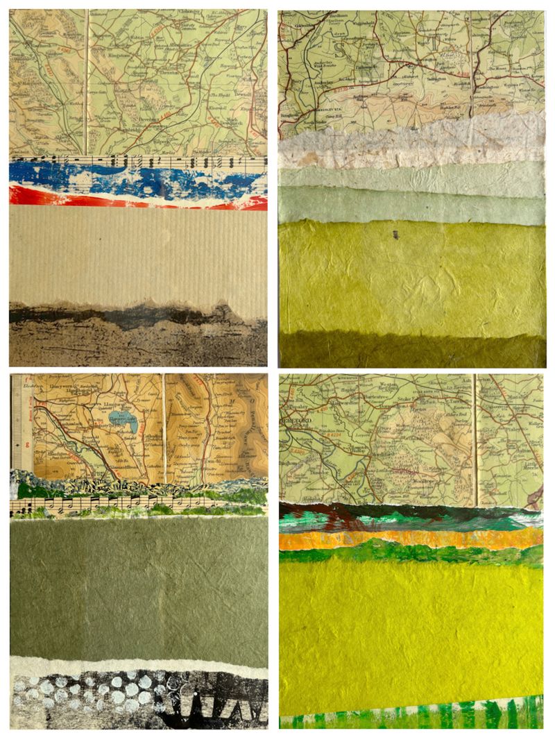 The Wye Valley, Hand-made greetings cards, various