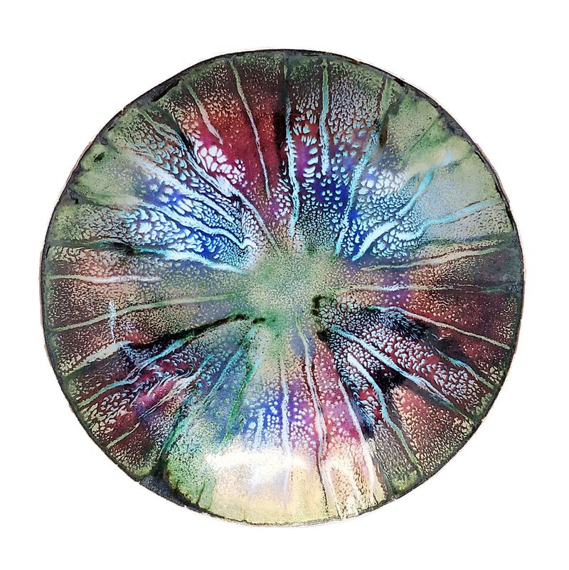 Enamel on Copper Bowl