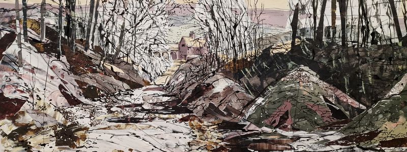Kathryn Moore, Snow Thaw Rushock Hill