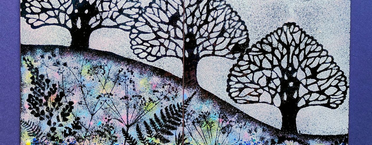 Murmuration enamel picture