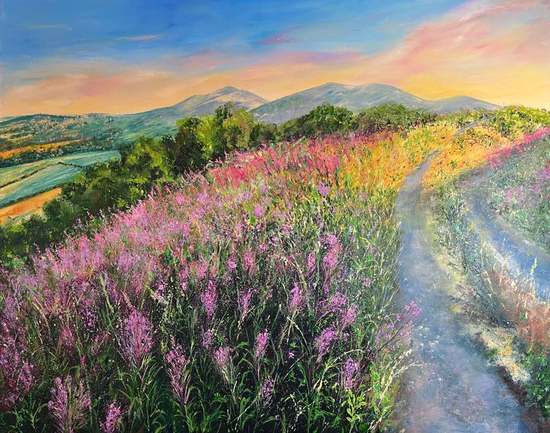 Rosebay Willowherb, Malverns