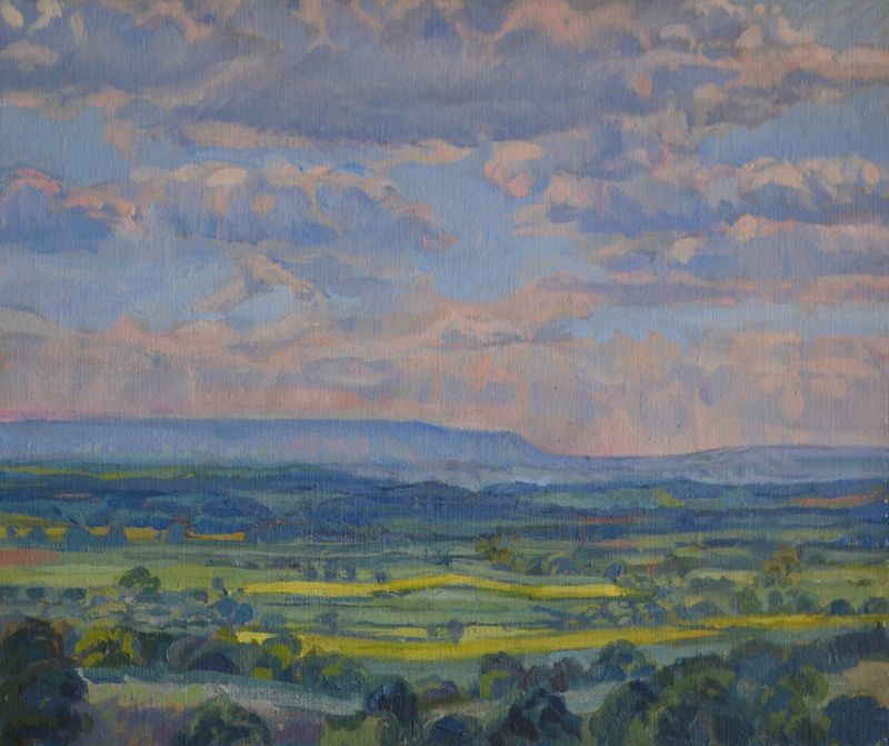 Spring light, Hay Bluff