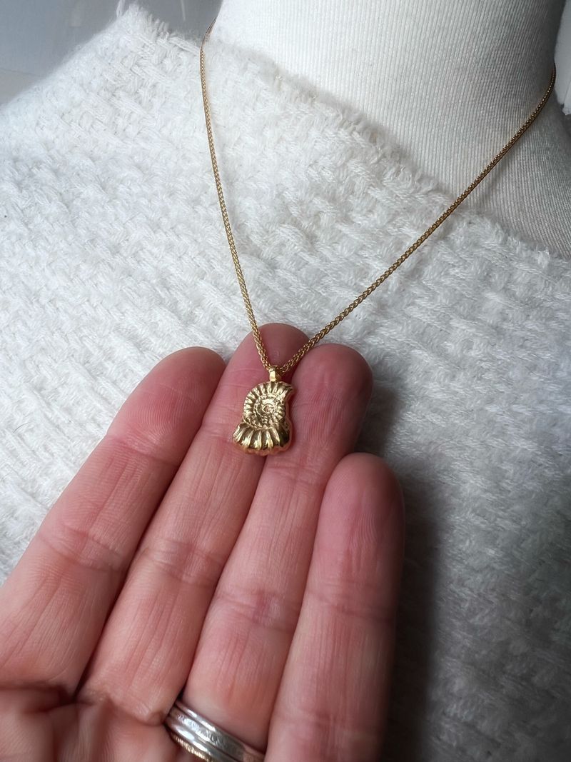 Fossil Found necklace