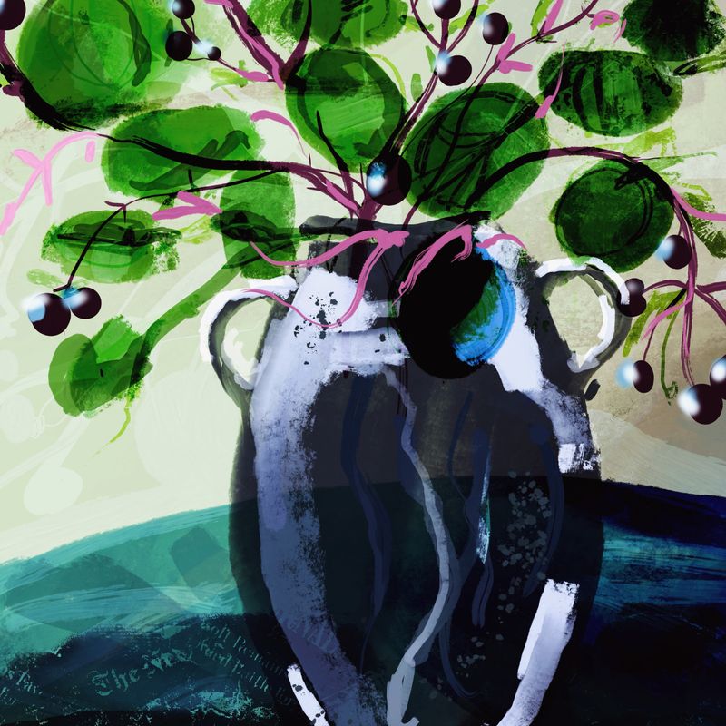 November Leaves and Berries