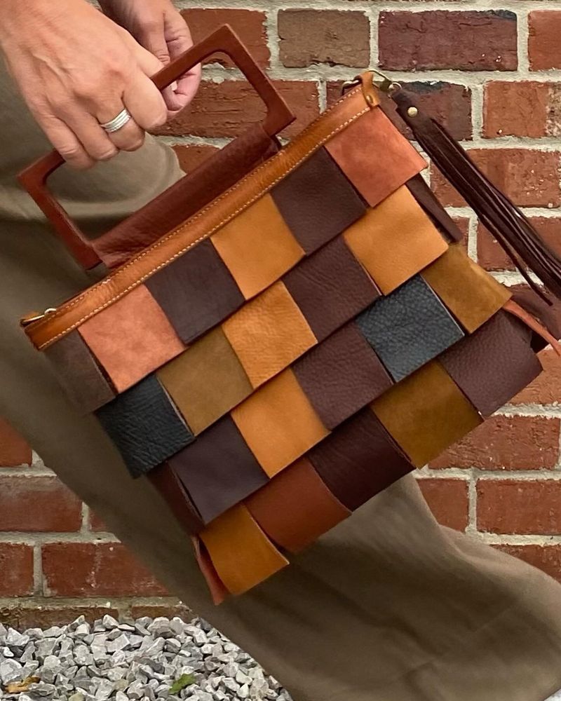 Parisian rooftop leather