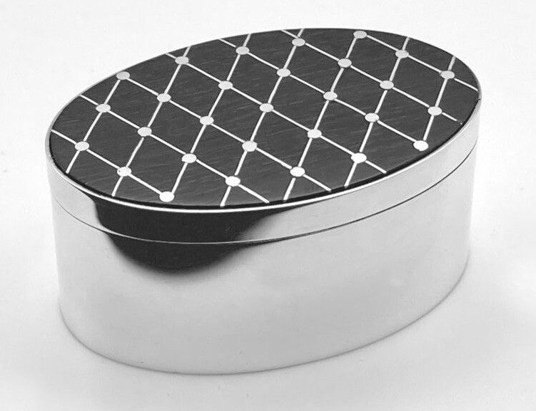 Silver and Ebony Box by David Morton