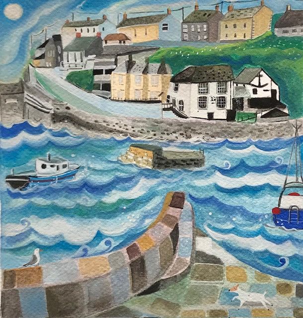 High Tide at Porthleven