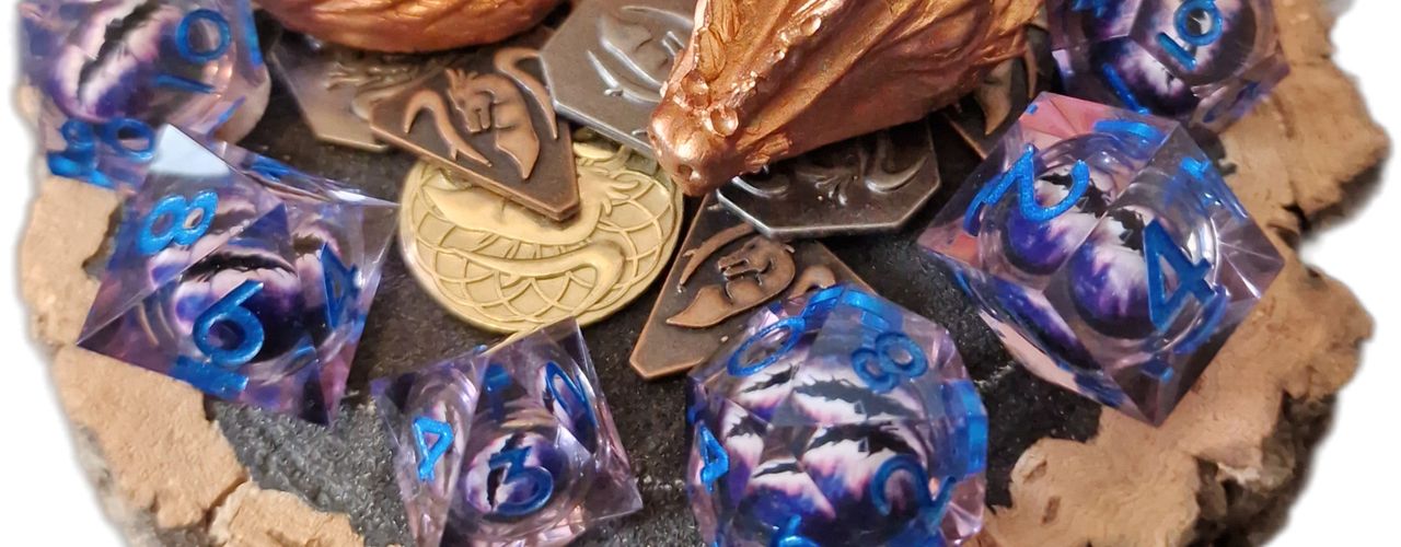 Dragon dice holders