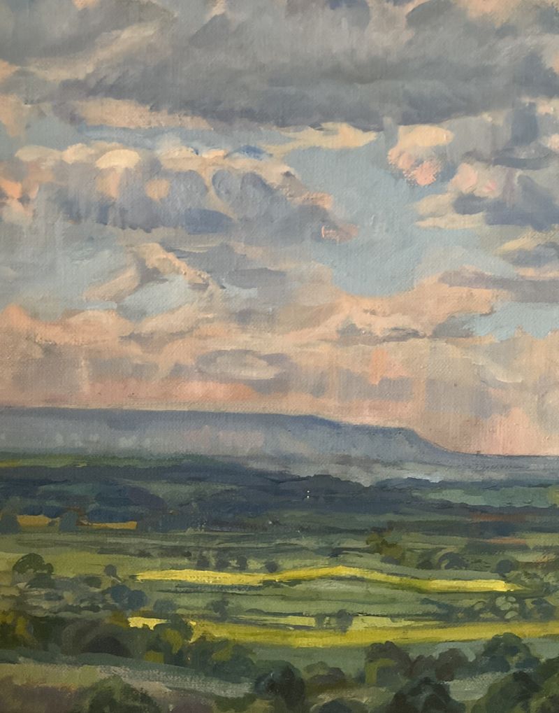 Spring light Hay Bluff