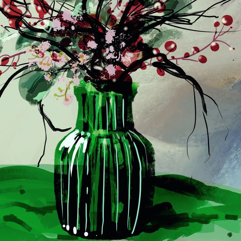 A Green Vase 322/2025