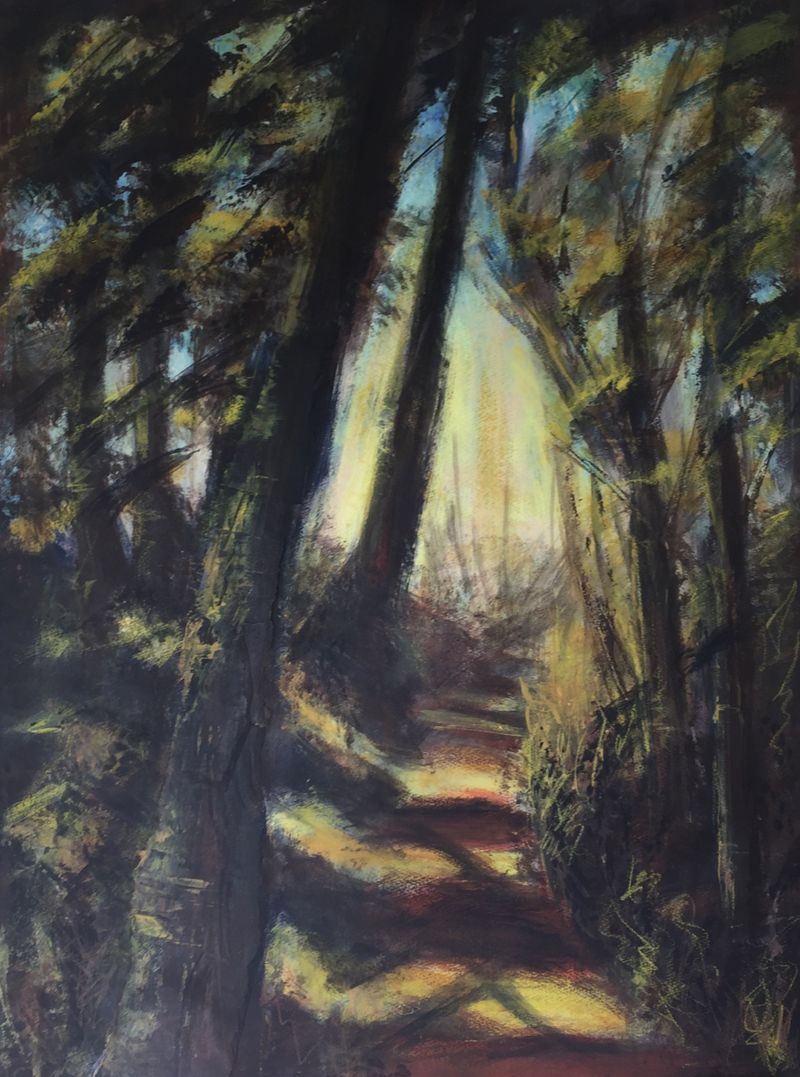 Coast path to Seaton