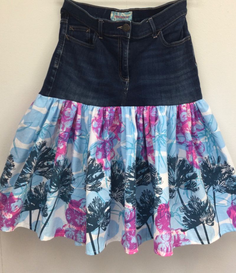Upcycled skirt