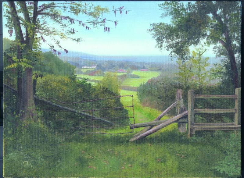 Colwall from the Camp