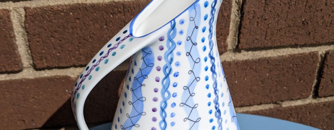 Handpainted Jug