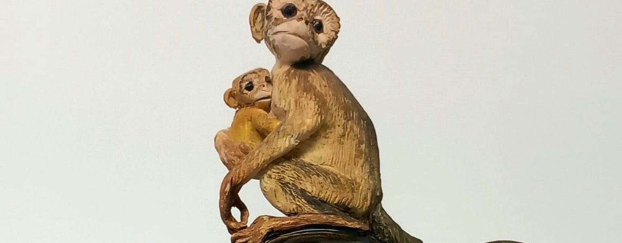 Monkey Teapot by Micheen Bradley