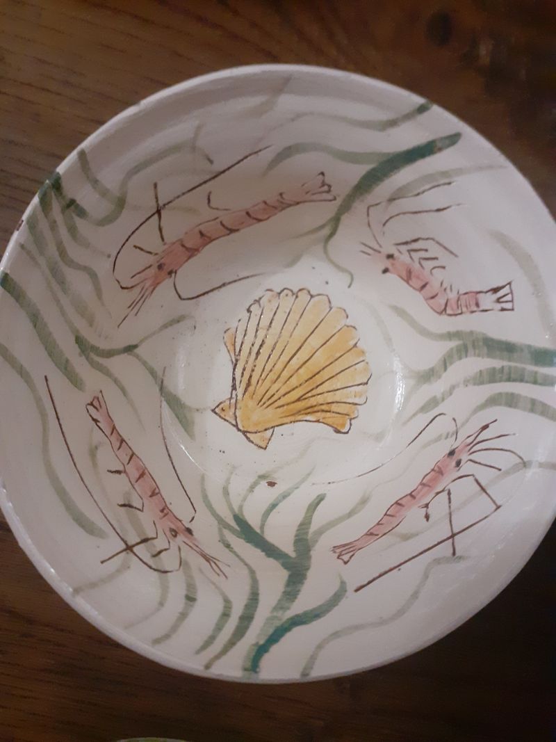 Shrimp dance bowl