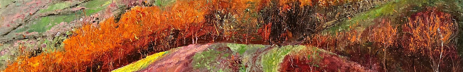 Anna Cumming - Winter Sun, Malverns