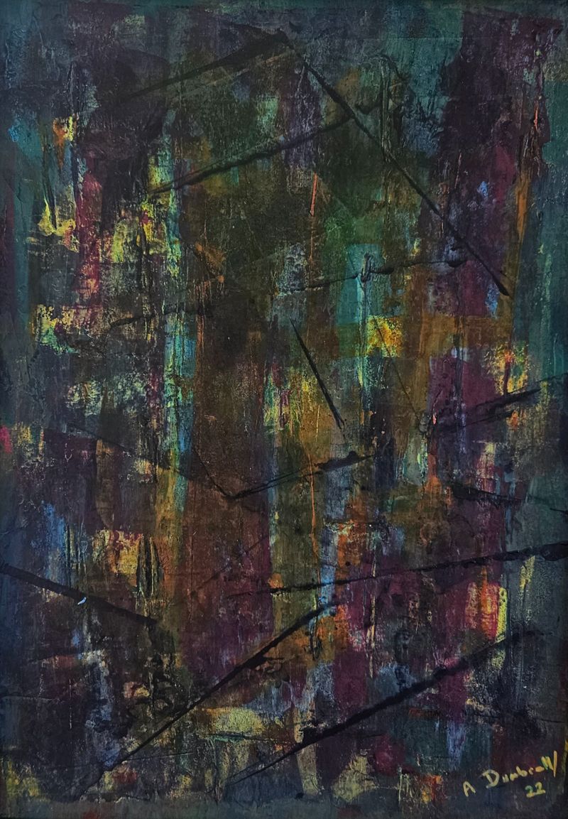 Depth (1 of 2) (A3 in 40x50cm in Black Gallery Frame)