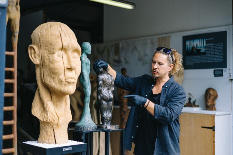 Ed Elliott Open Sculpture Studio