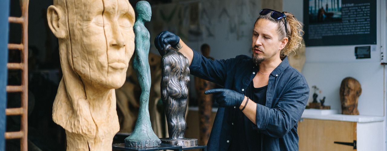 Ed Elliott Open Sculpture Studio