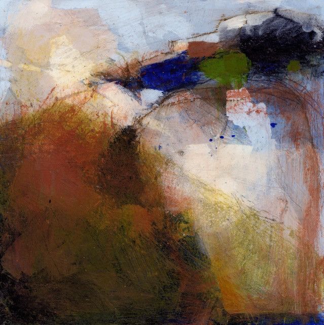 'Gather' - Acrylic and Mixed Media on panel 30cm x 30 cm