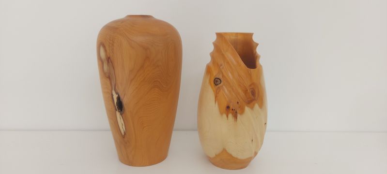 Yew Vases