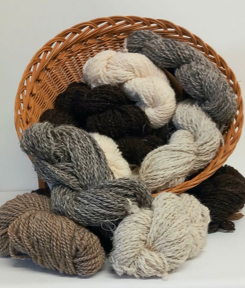 Hand Spun Yarns by Sarah Stacey