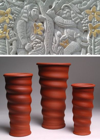 Stonecarving and terracotta