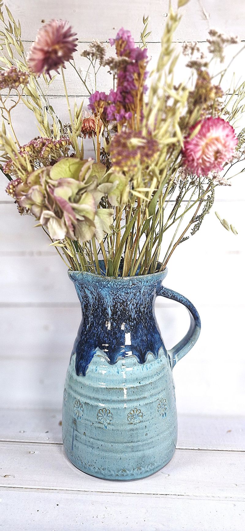 Wild flower jug vase