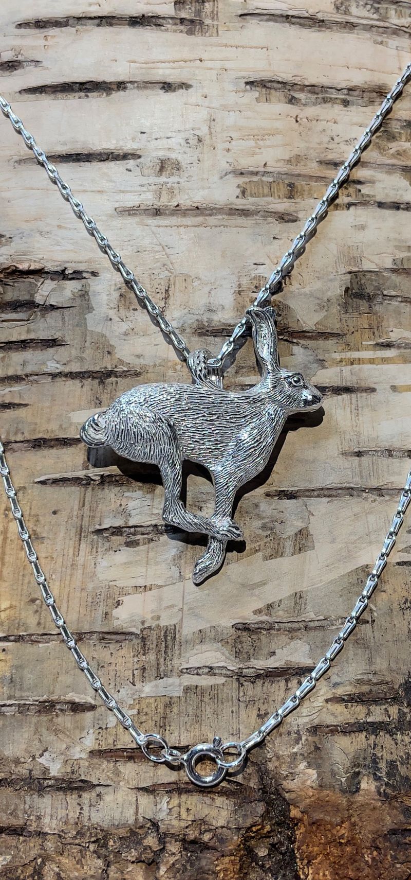 Silver Hare in the Wheat