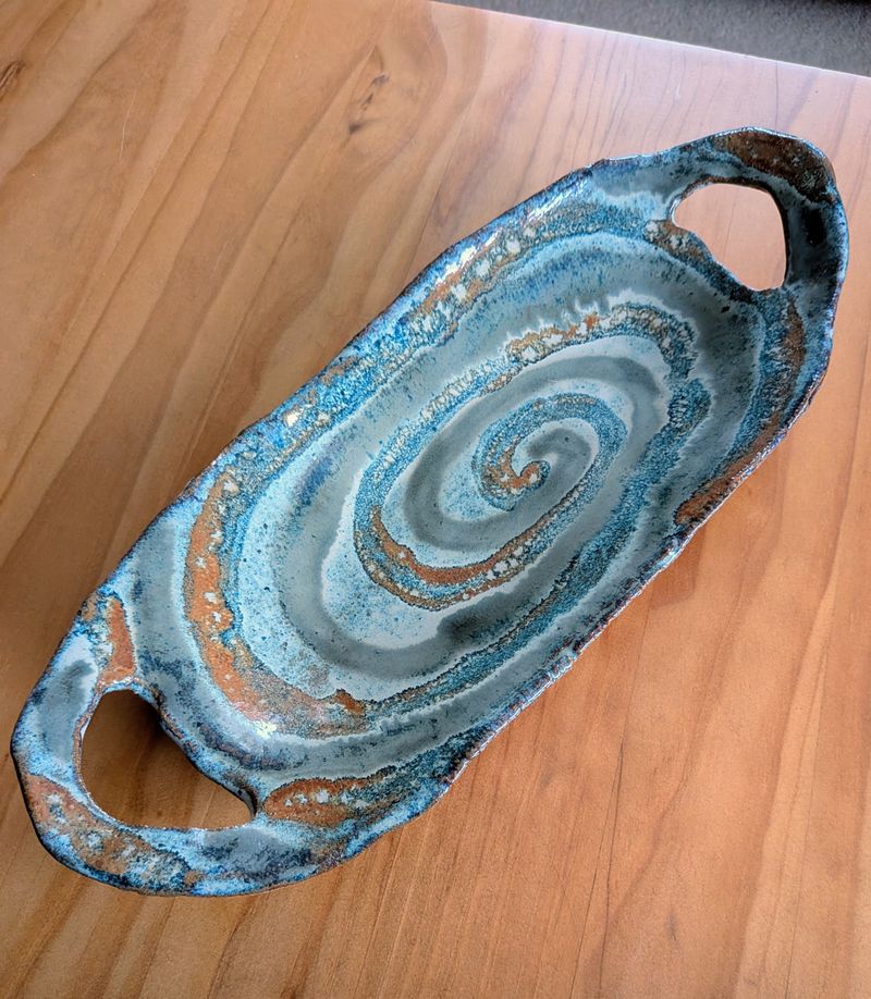 Stoneware Organic Platter