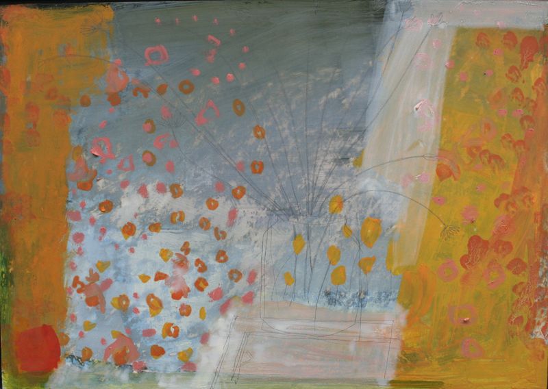 Still life with orange