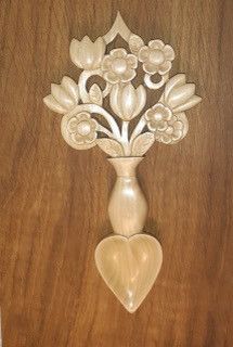 Welsh Love Spoon