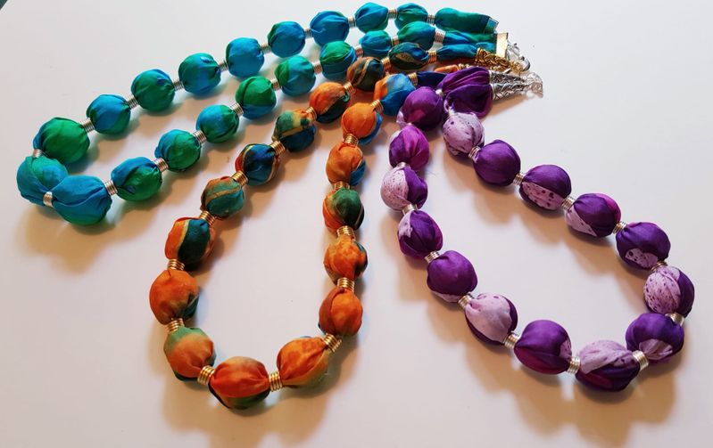 Silk Necklaces