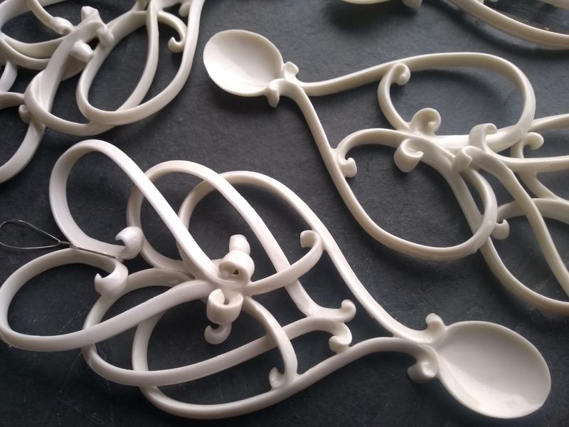 Triple Heart Love Spoons