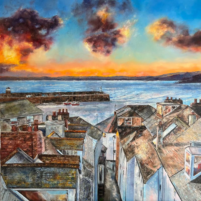 Rooftops, St Ives