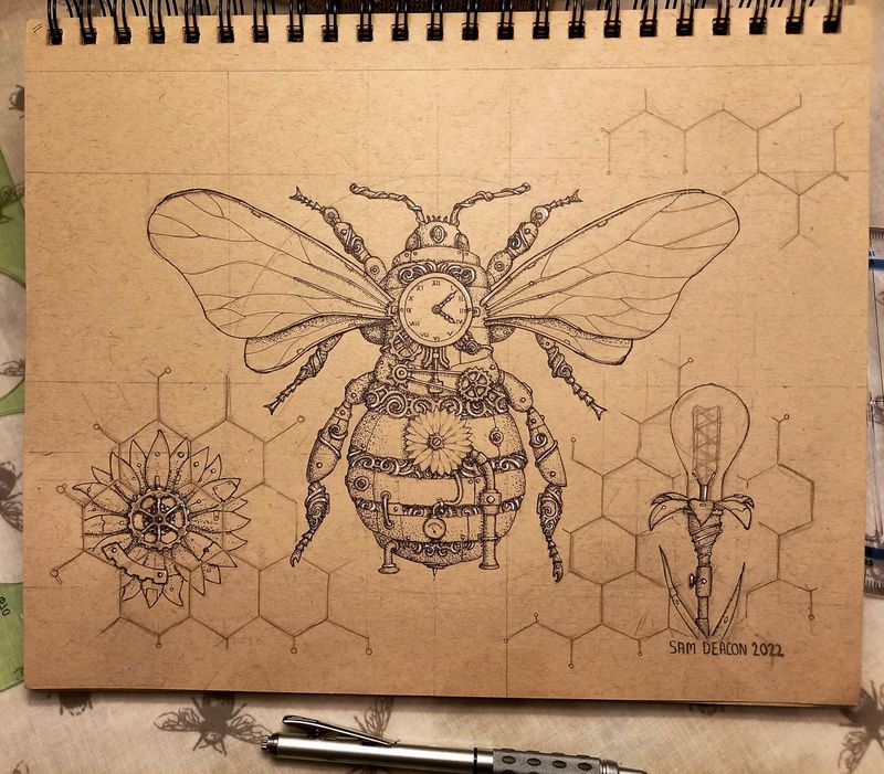 Steampunk Bee