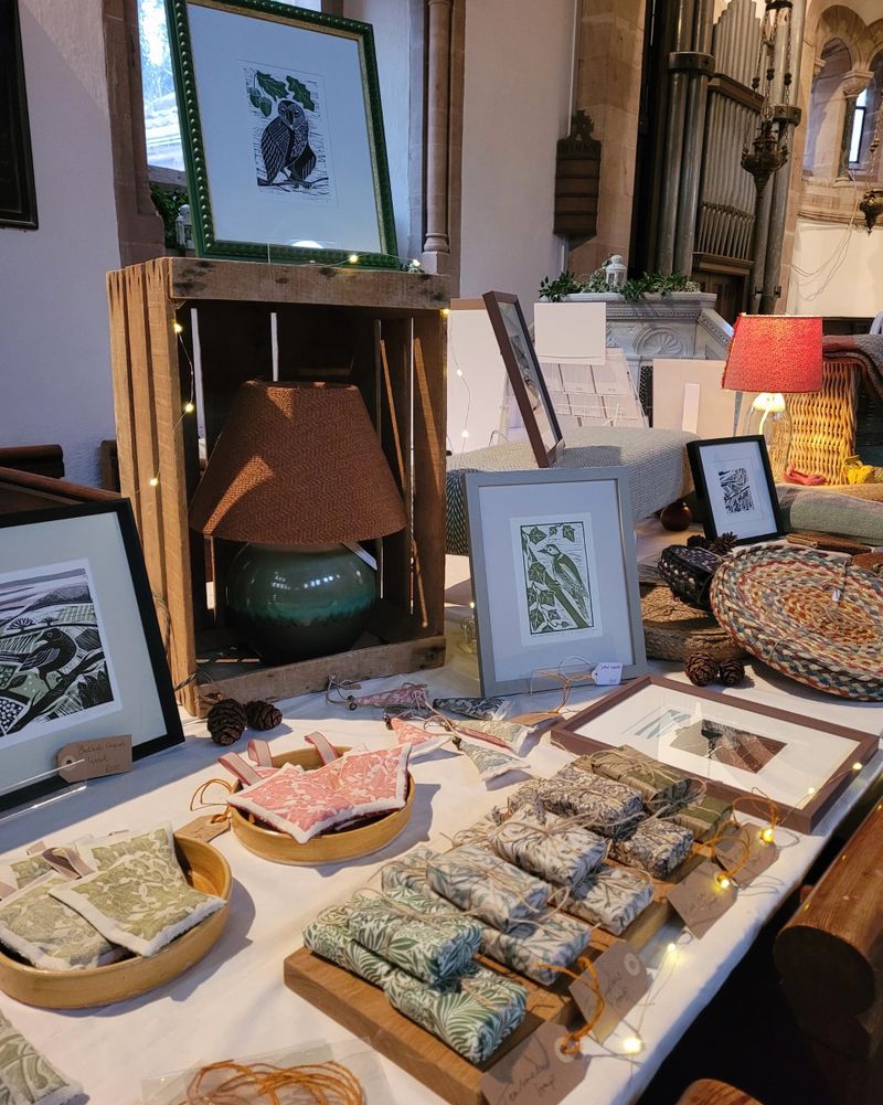 View of work in St Catherine's