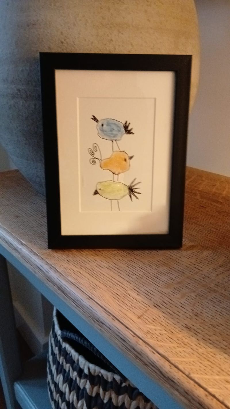 Whimsical landscapes/ birds