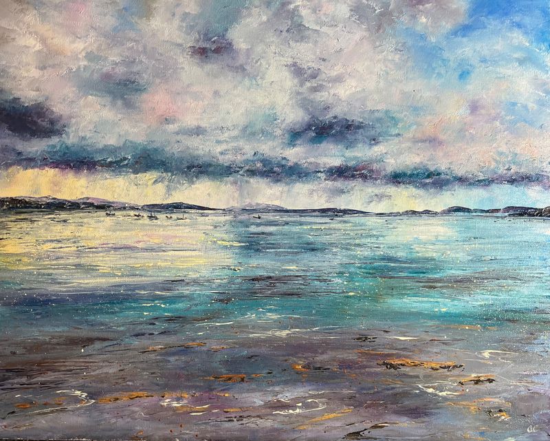 Early evening, Carsaig Bay