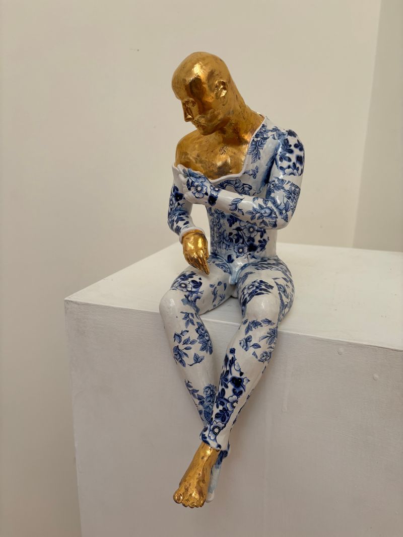 Seated Male Nude (precious series)