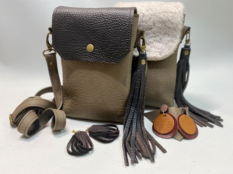 Tabitha leather phone bags