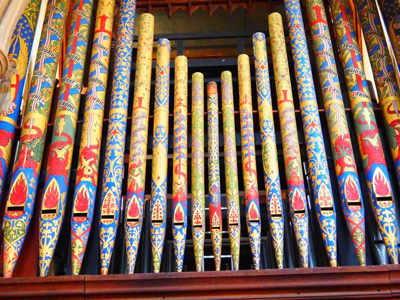 Church Organ Pipes