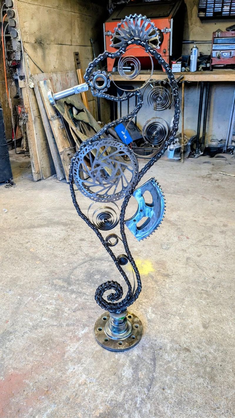 Sea horse part of set of three