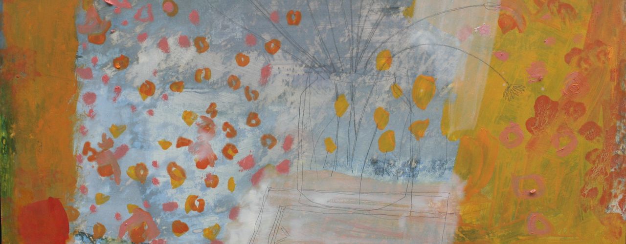 Still life with orange