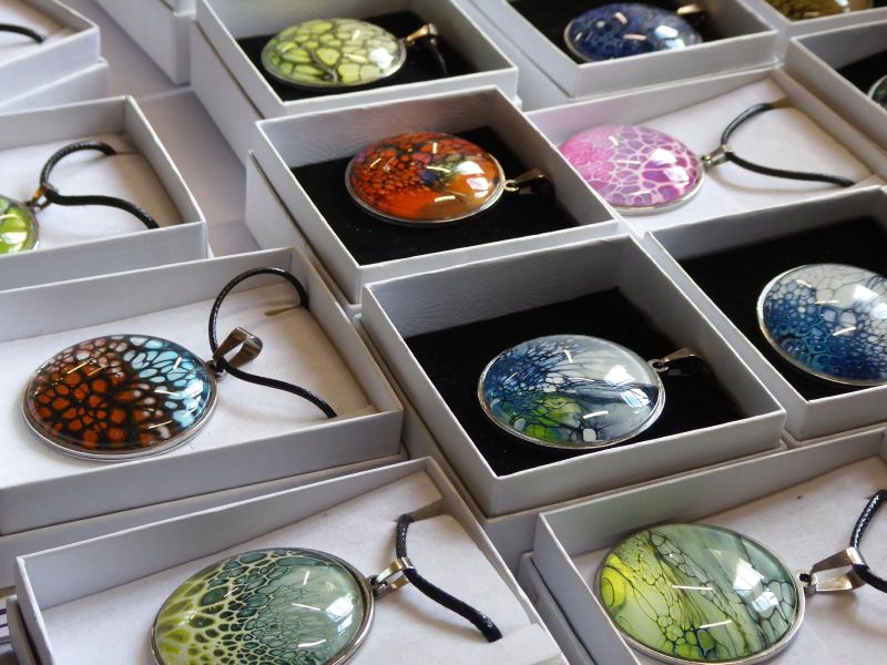 Recycled Paint Jewellery