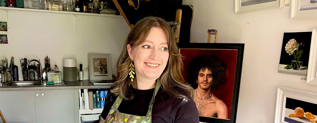 Francesca in her Studio